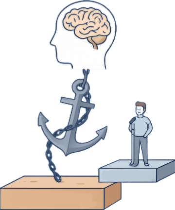 Image symbolizing preparation as a mental anchor